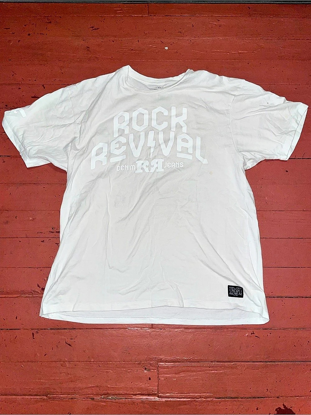 Rock Revival Graphic Tee White XXL